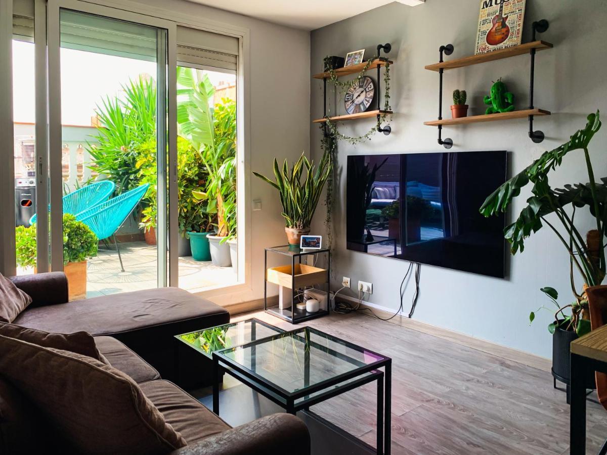 ברצלונה Incredible 2Br Penthouse With Urban Rooftop Garden מראה חיצוני תמונה