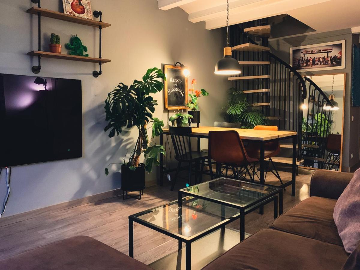 ברצלונה Incredible 2Br Penthouse With Urban Rooftop Garden מראה חיצוני תמונה